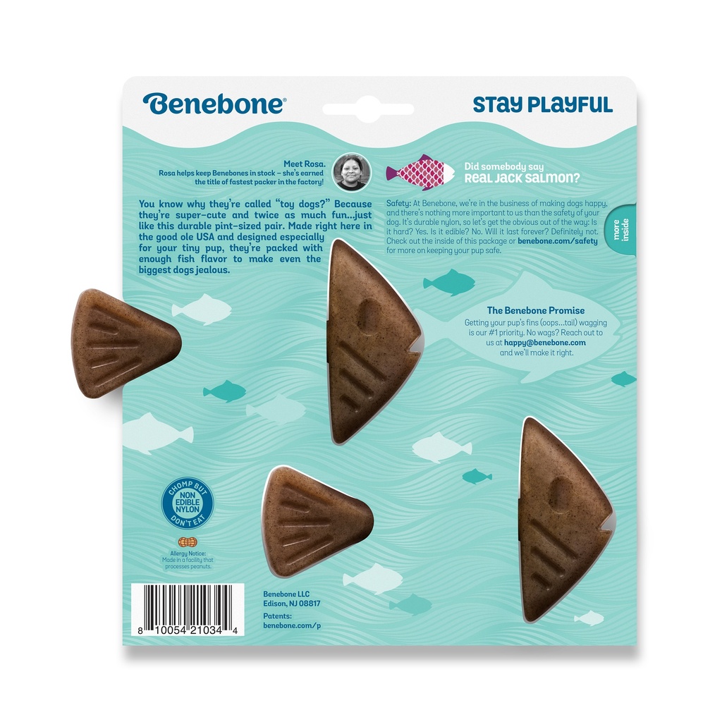 Іграшка для собак Погризушка Fishbone  2-Pack Tiny Benebone