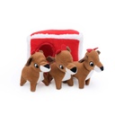 Іграшка для собак Бокс з Оленями Holiday Burrow™ - Reindeer Pen ZippyPaws