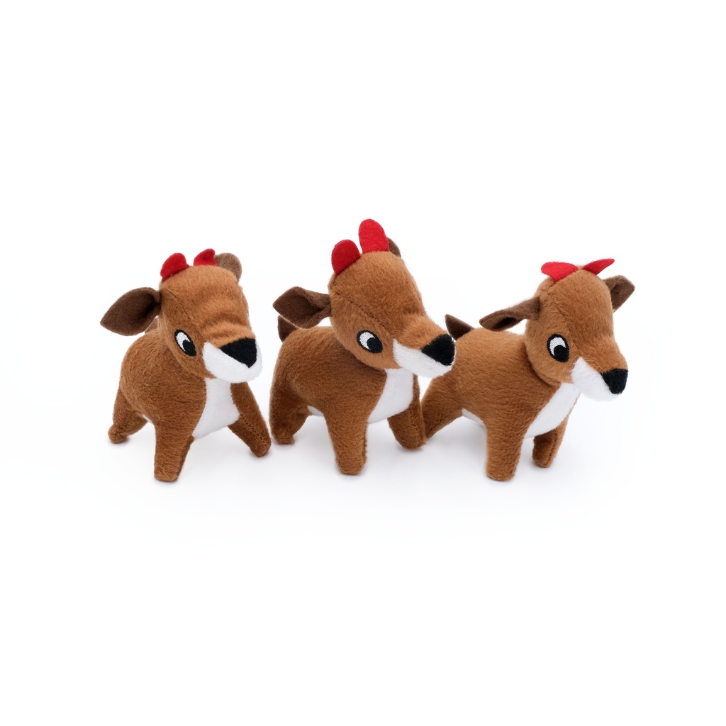 Іграшка для собак Бокс з Оленями Holiday Burrow™ - Reindeer Pen ZippyPaws