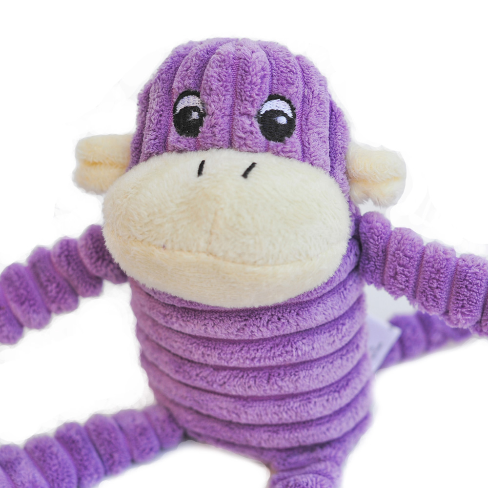 Іграшка для собак Мавпочка Spencer Crinkle Monkey - Purple ZippyPaws