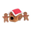 Іграшка для собак Пряниковий будиночок Holiday Zippy Burrow™ - Gingerbread House ZippyPaws