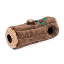 Іграшка для собак Святкове Дупло з білочками Holiday Burrow™ - Yule Log ZippyPaws