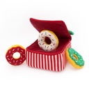 Іграшка для собак Святковий бокс донатів Holiday Burrow™ - Donutz Box ZippyPaws