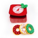 Іграшка для собак Святковий бокс донатів Holiday Burrow™ - Donutz Box ZippyPaws