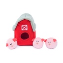 Іграшка для собак Хлів з Поросятами Burrow™ Pig Barn with Bubble Babiez ZippyPaws