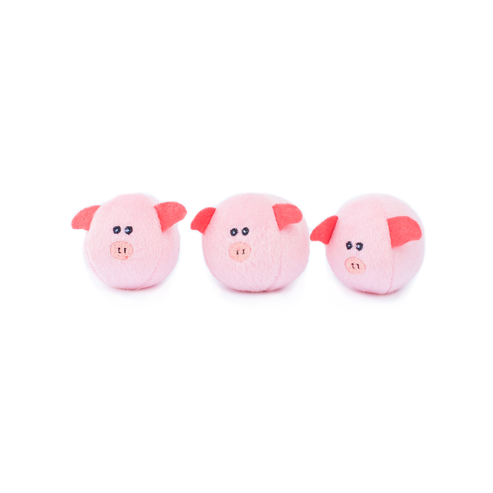 Іграшка для собак Хлів з Поросятами Burrow™ Pig Barn with Bubble Babiez ZippyPaws