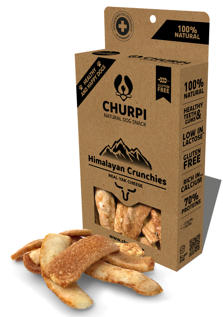 Ласощі для собак Crunchies з гімалайського сиру Churpi