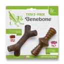 Іграшка для собак Погризушка Maplestick/Zaggler Bacon  2-Pack Tiny Benebone