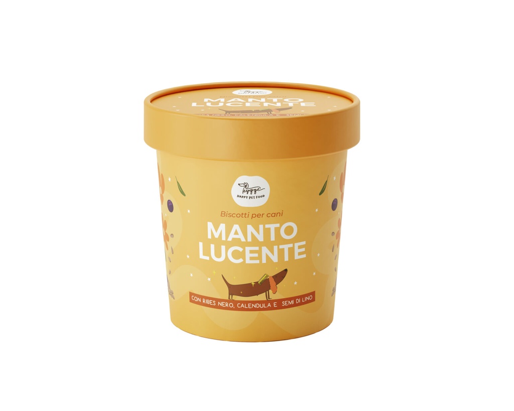 Функціональне печиво для собак Блискуча шерсть Manto Lucente Hygge