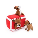 Іграшка для собак Бокс з Оленями Holiday Burrow™ - Reindeer Pen ZippyPaws