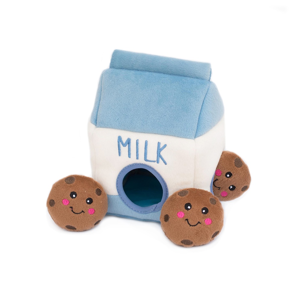Іграшка для собак Бокс Молоко та Печиво Zippy Burrow™ - Milk and Cookies ZippyPaws