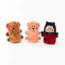 Іграшка для собак Любі Друзі Valentine's Squeakie Buddies - Pack of 3 ZippyPaws