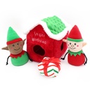 Іграшка для собак Майстерня Санти Holiday Burrow® - Santa's Workshop ZippyPaws