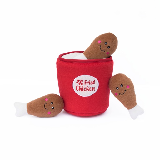 Іграшка для собак Курячі крильця Zippy Burrow - Chicken Bucket ZippyPaws