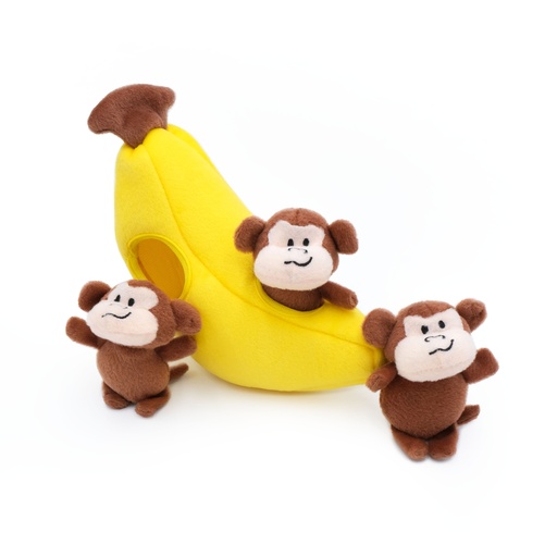 Іграшка для собак Мавпочки з Бананом Zippy Burrow™ - Monkey 'n Banana ZippyPaws