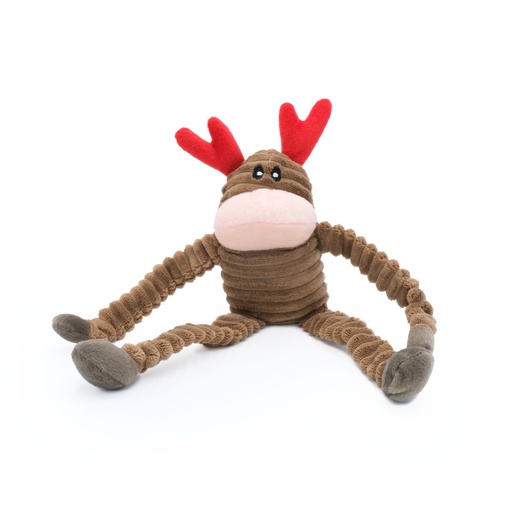 Іграшка для собак Маленький Новорічний Олень Holiday Crinkle - Reindeer Small ZippyPaws