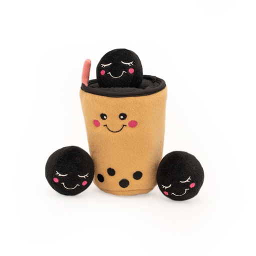 Іграшка для собак Молочний чай Боба Zippy Burrow™ - Boba Milk Tea ZippyPaws