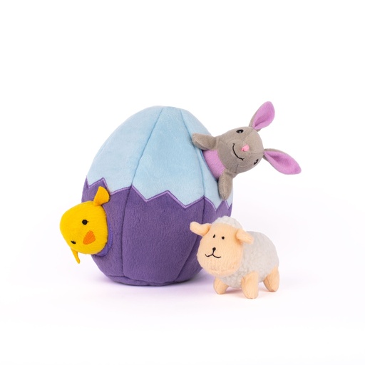Іграшка для собак Пасхальне Яйце та Друзі Zippy Burrow™ - Easter Egg and Friends ZippyPaws