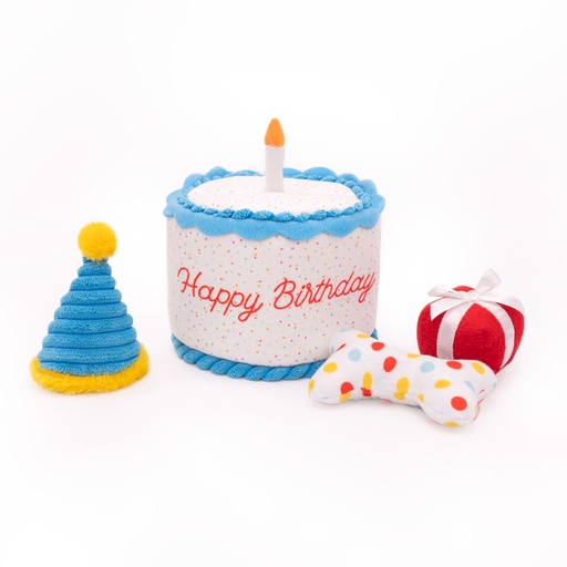 Іграшка для собак Святковий Тортик Zippy Burrow™ - Birthday Cake ZippyPaws