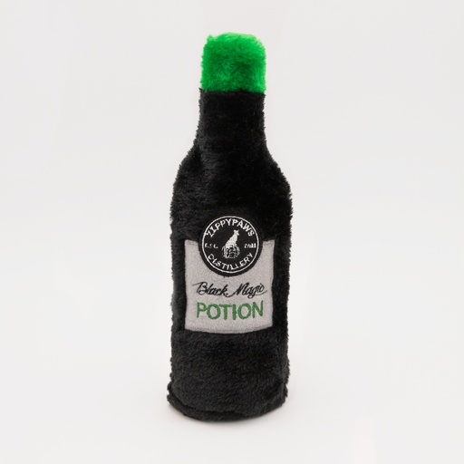 Іграшка для собак Хрустка Пляшка Halloween Happy Hour Crusherz - Black Magic Potion ZippyPaws
