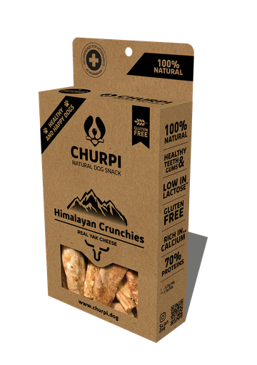 Ласощі для собак Crunchies з гімалайського сиру Churpi